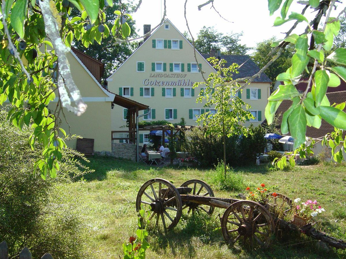 Landgasthof Gotzenmuehle Lichtenau  외부 사진
